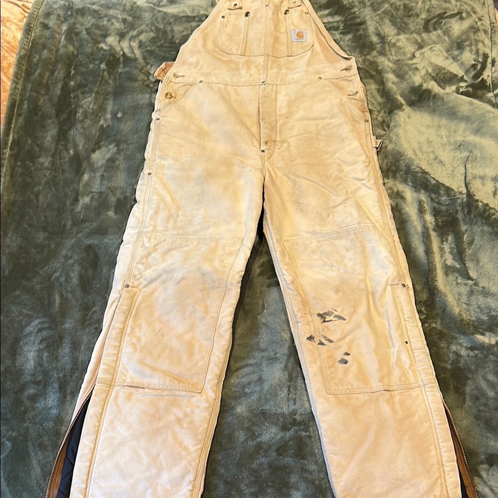 Carhartt Tan Overalls